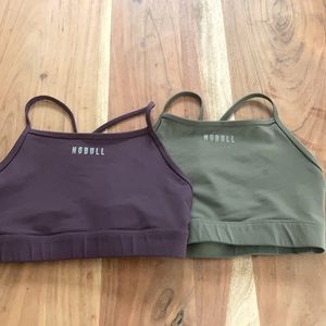 Two NoBull project high neck sports bras (selling together)
